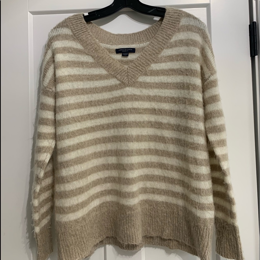 American Eagle xs striped sweater